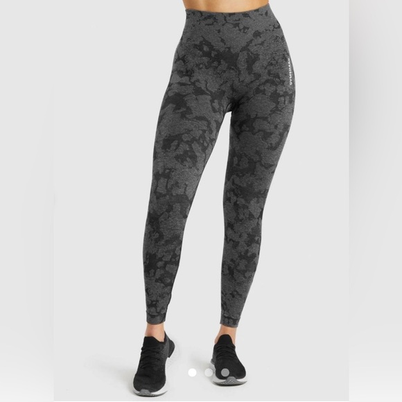 Gymshark Adapt Animal Seamless Ribbed Leggings Women’s S - Picture 1 of 7